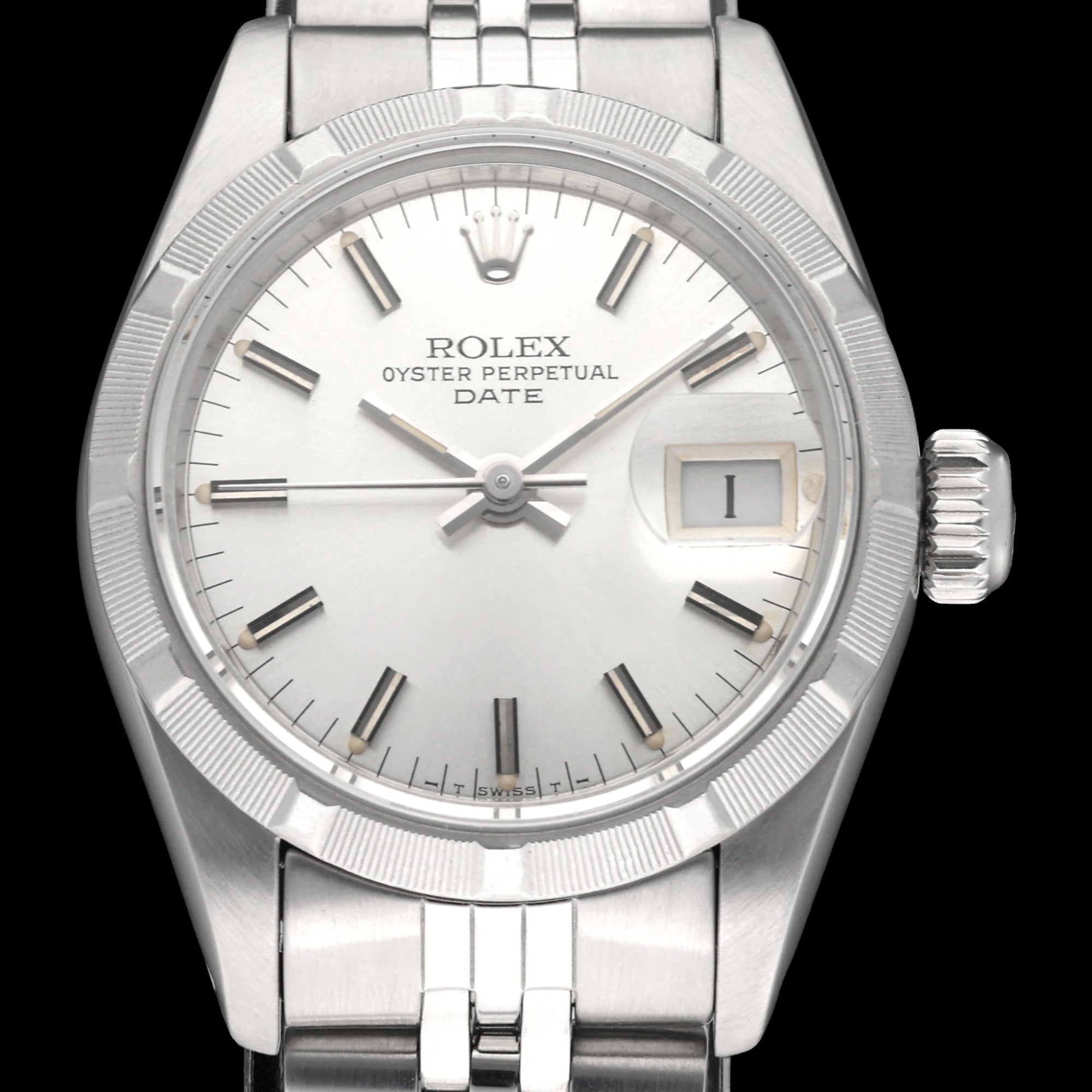 Rolex Oyster Perpetual Lady Date 69190 - 1984 - Rolex horloge - Rolex kopen - Rolex dames horloge - Trophies Watches