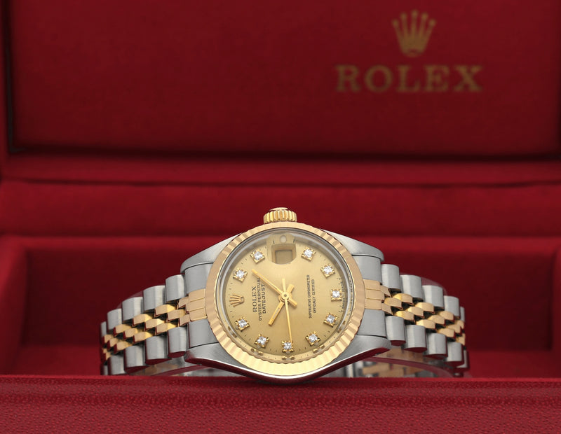 Rolex Lady-Datejust 69173G - 1988 - Rolex horloge - Rolex kopen - Rolex dames horloge - Trophies Watches