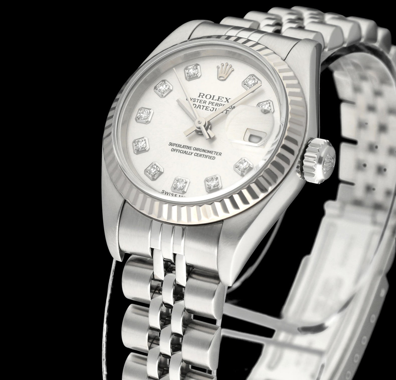 Rolex Oyster Perpetual Lady Datejust 79174G - 2002 - Rolex horloge - Rolex kopen - Rolex dames horloge - Trophies Watche
