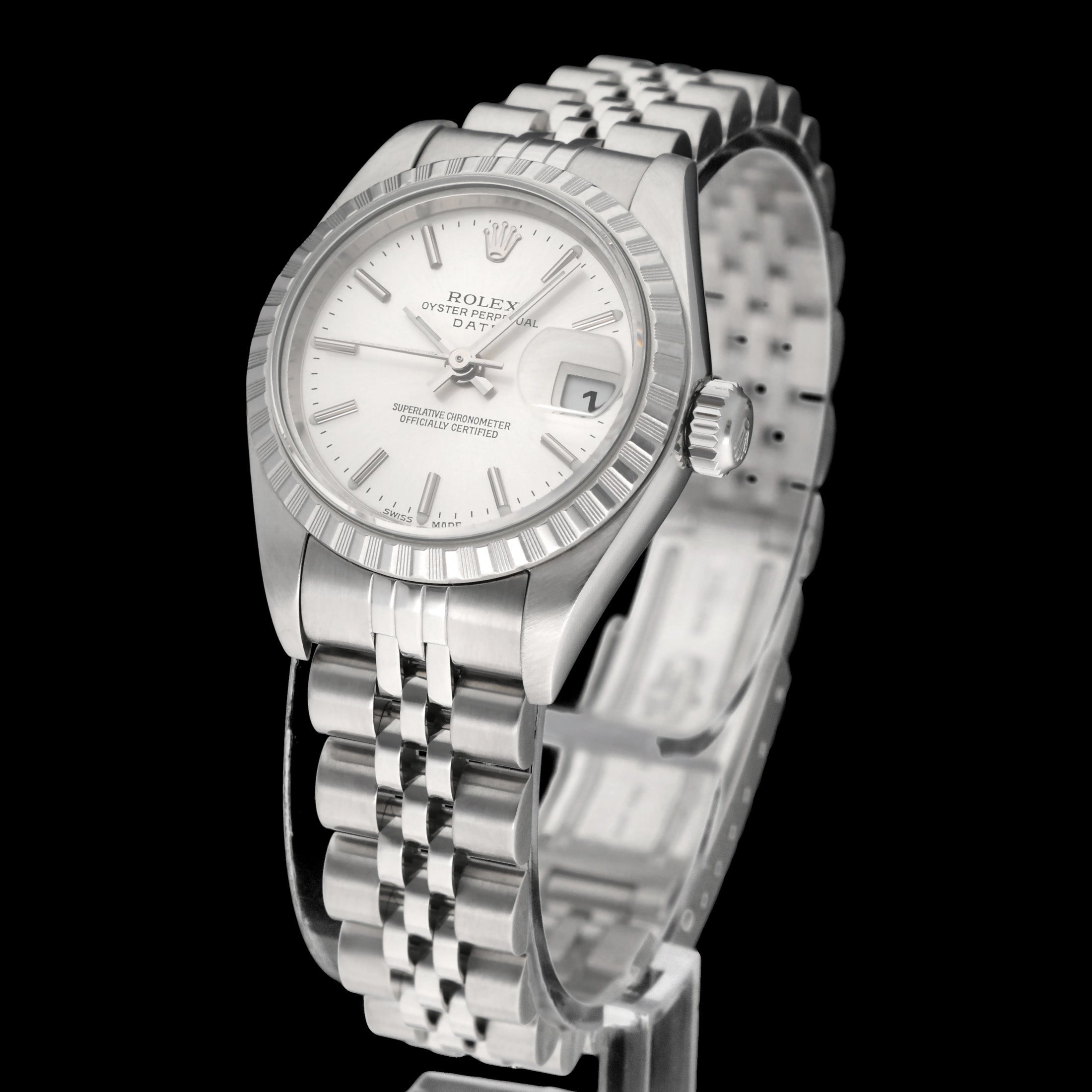 Rolex Oyster Perpetual Lady Date 79240 - 2001 - Rolex horloge - Rolex kopen - Rolex dames horloge - Trophies Watches