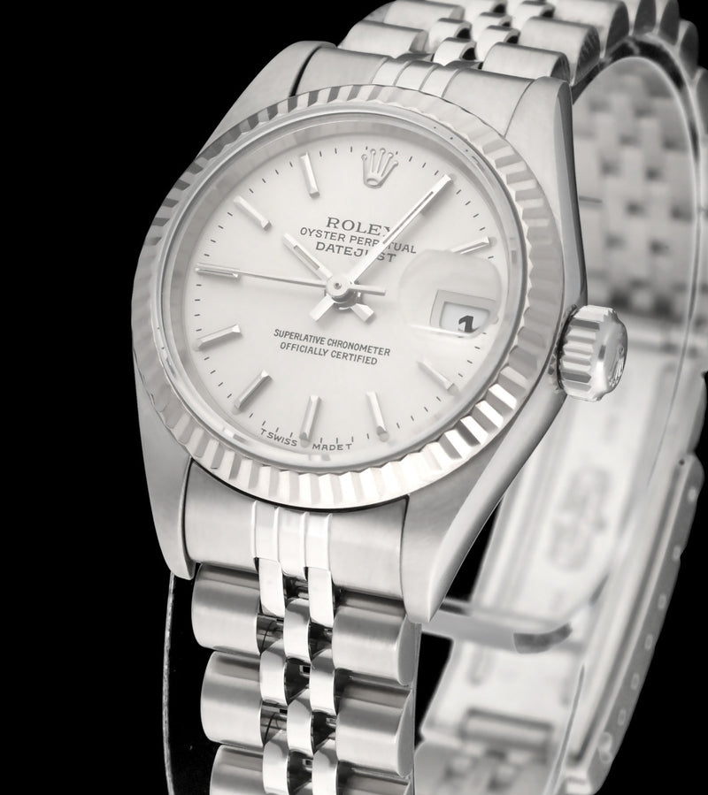 Rolex Oyster Perpetual Lady Datejust 69174 - 1998 - Rolex horloge - Rolex kopen - Rolex dames horloge - Trophies Watches
