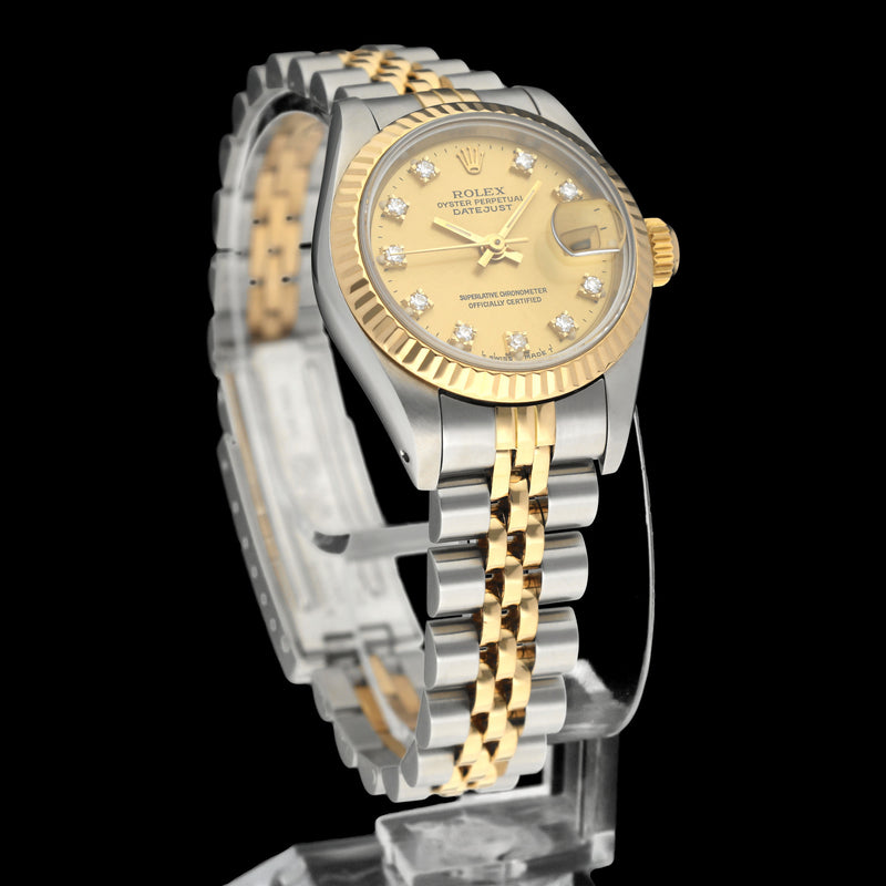 Rolex Lady-Datejust 69173G - 1987 - Rolex horloge - Rolex kopen - Rolex dames horloge - Trophies Watches