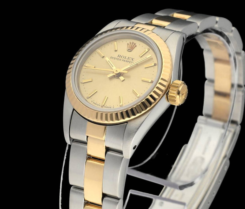 Rolex Oyster Perpetual 26 67193, With Box, 1989