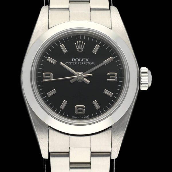 Rolex Oyster Perpetual 76080 - 2000 - Rolex horloge - Rolex kopen - Rolex dames horloge - Trophies Watches