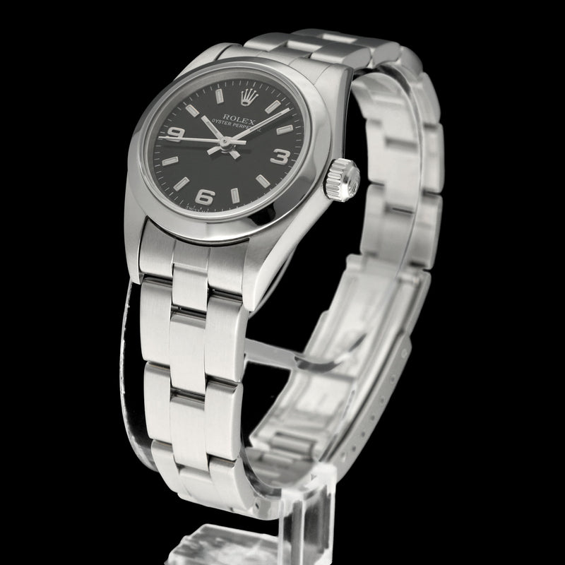 Rolex Oyster Perpetual 76080 - 2004 - Rolex horloge - Rolex kopen - Rolex dames horloge - Trophies Watches