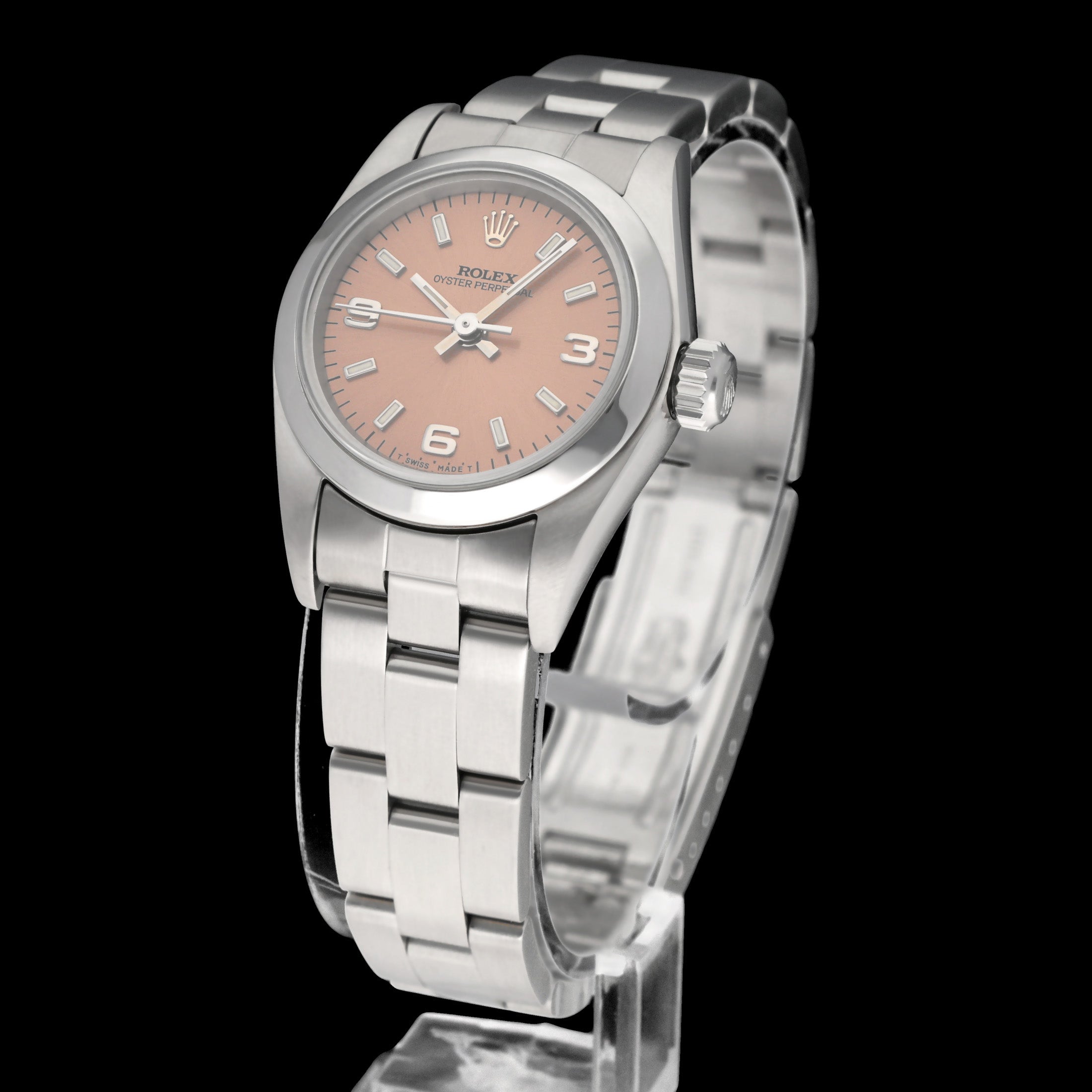 Rolex Oyster Perpetual 67180 - 1997 - Rolex horloge - Rolex kopen - Rolex dames horloge - Trophies Watches