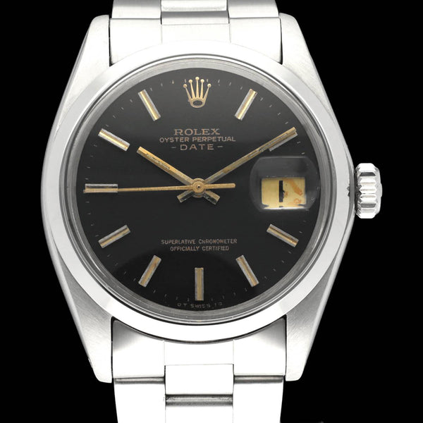 Rolex Oyster Perpetual Date 1500 - 1973 - Rolex horloge - Rolex kopen - Rolex heren horloge - Trophies Watches