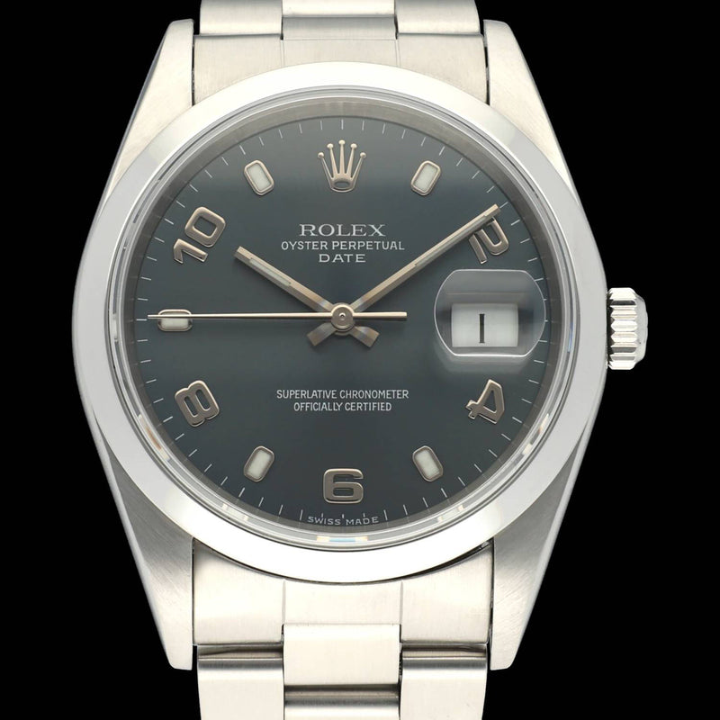 Rolex Oyster Perpetual Date 15200 - 1999 - Rolex horloge - Rolex kopen - Rolex heren horloge - Trophies Watches