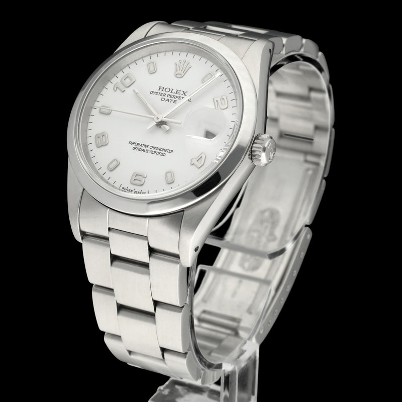 Rolex Oyster Perpetual Date 15200 - 1991 - Rolex horloge - Rolex kopen - Rolex heren horloge - Trophies Watches