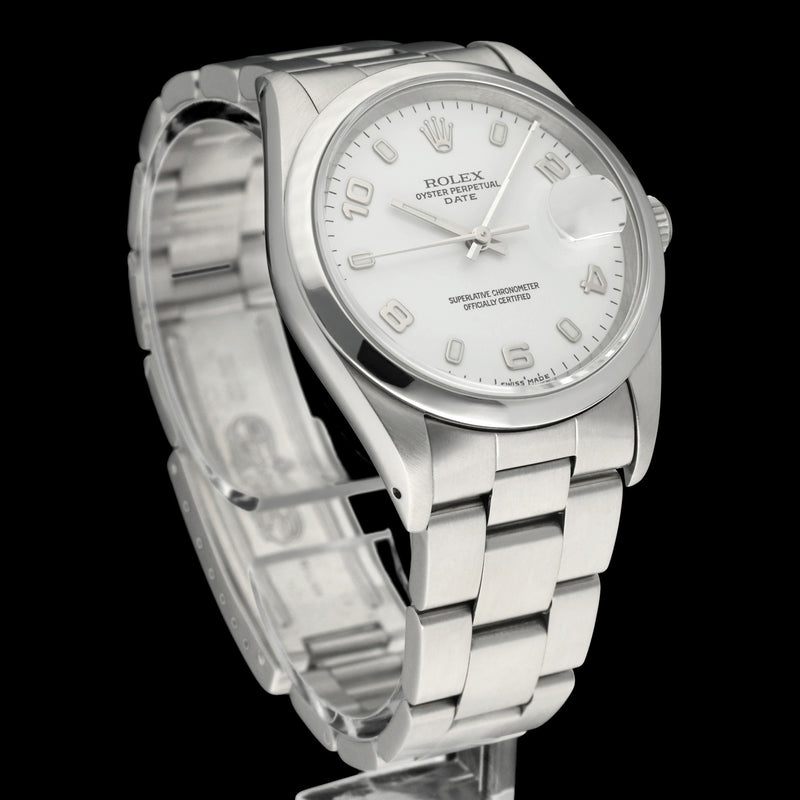 Rolex Oyster Perpetual Date 15200 - 1991 - Rolex horloge - Rolex kopen - Rolex heren horloge - Trophies Watches