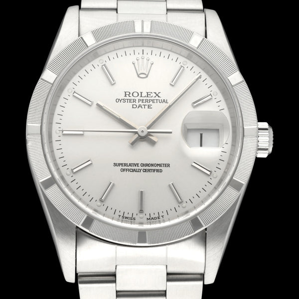 Rolex Oyster Perpetual Date 1520 - 1999 - Rolex horloge - Rolex kopen - Rolex heren horloge - Trophies Watches