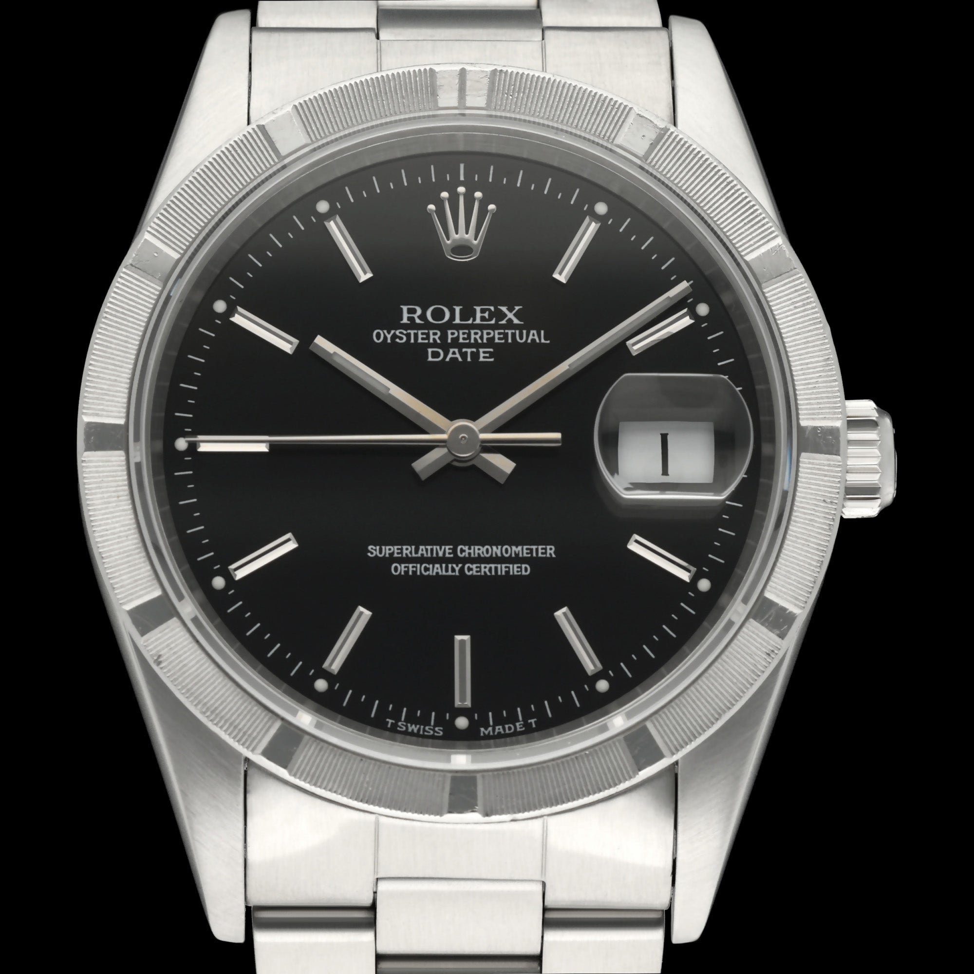 Rolex Oyster Perpetual Date 15210 - 1996 - Rolex horloge - Rolex kopen - Rolex heren horloge - Trophies Watches