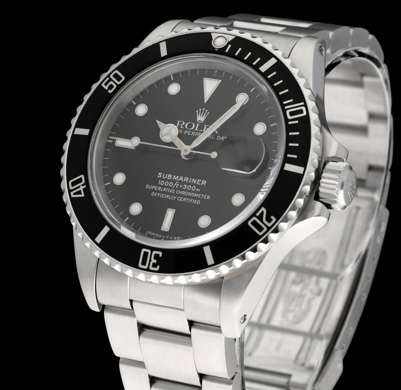 Rolex Submariner 168000 - 1988 - Rolex horloge - Rolex kopen - Rolex heren horloge - Trophies Watches
