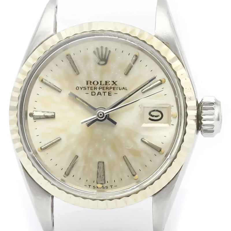 Rolex Oyster Perpetual Lady Date 6517 - 1966 - Rolex horloge - Rolex kopen - Rolex dames horloge - Trophies Watches