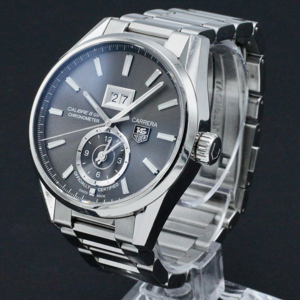 TAG Heuer Carrera Calibre 8 WAR5012.BA0723 - 2015 - TAG Heuer horloge - TAG Heuer kopen - TAG Heuer heren horloge - Trophies Watches