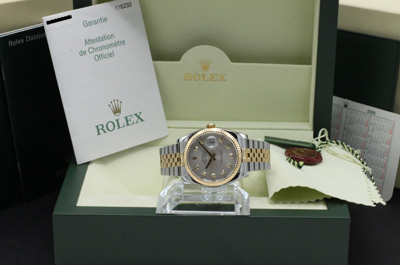 Rolex Datejust 116233G - 2005 - Rolex horloge - Rolex kopen - Rolex heren horloge - Trophies Watches