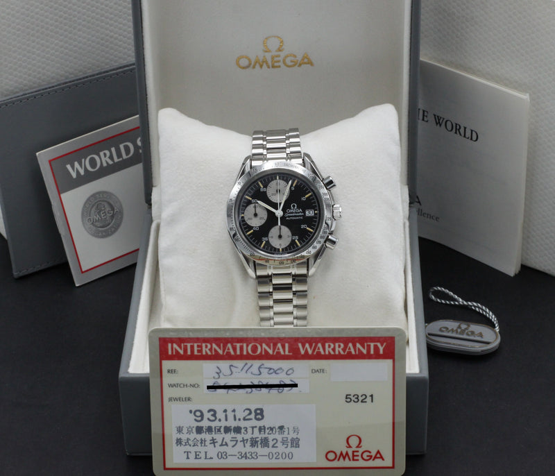 Omega Speedmaster 3511.50.00 - 1993 - Omega horloge - Omega kopen - Omega heren horloges - Trophies Watches