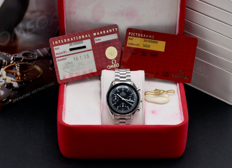 Omega Speedmaster Reduced 3510.50.00 - 1998 - Omega horloge - Omega kopen - Omega heren horloge - Trophies Watches