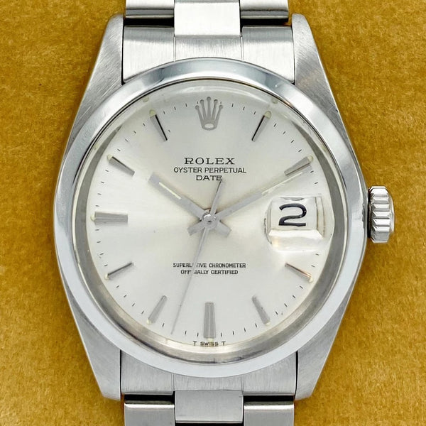 Rolex Oyster Perpetual Date 1500 - 1969 - Rolex horloge - Rolex kopen - Rolex heren horloge - Trophies Watches