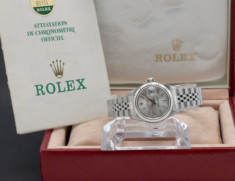 Rolex Oyster Perpetual Lady Datejust 69174 - 1986 - Rolex horloge - Rolex kopen - Rolex dames horloge - Trophies Watches