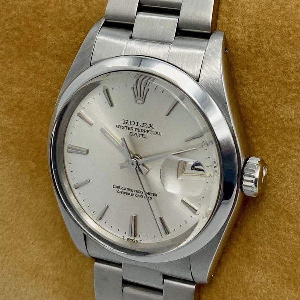 Rolex Oyster Perpetual Date 1500 - 1969 - Rolex horloge - Rolex kopen - Rolex heren horloge - Trophies Watches