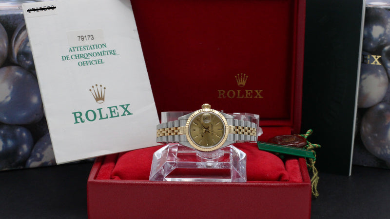 Rolex Lady-Datejust 79173 - 2001 - Rolex horloge - Rolex kopen - Rolex dames horloge - Trophies Watches