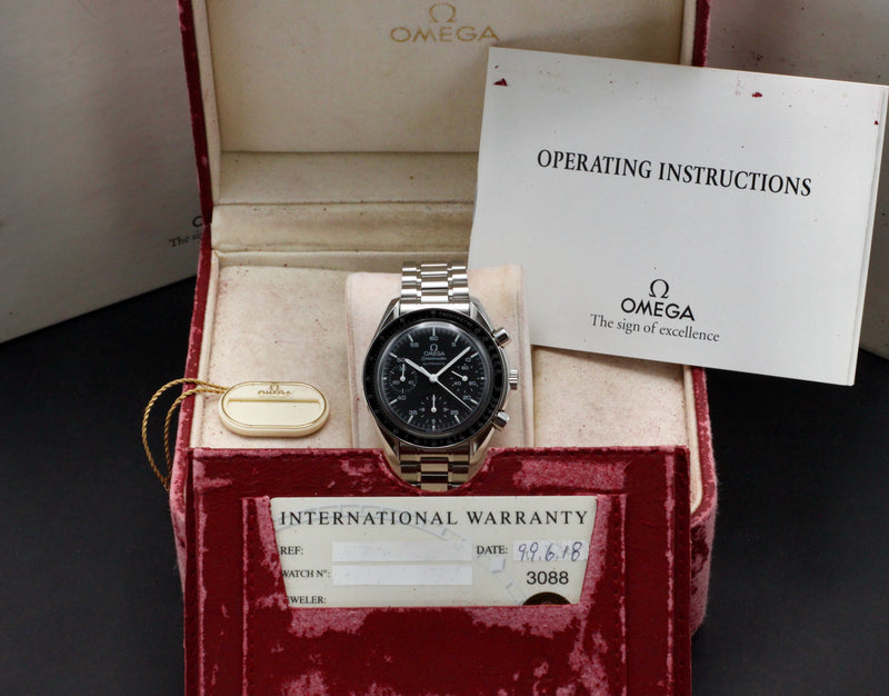 Omega Speedmaster Reduced 3510.50.00 - 1999 - Omega horloge - Omega kopen - Omega heren horloge - Trophies Watches