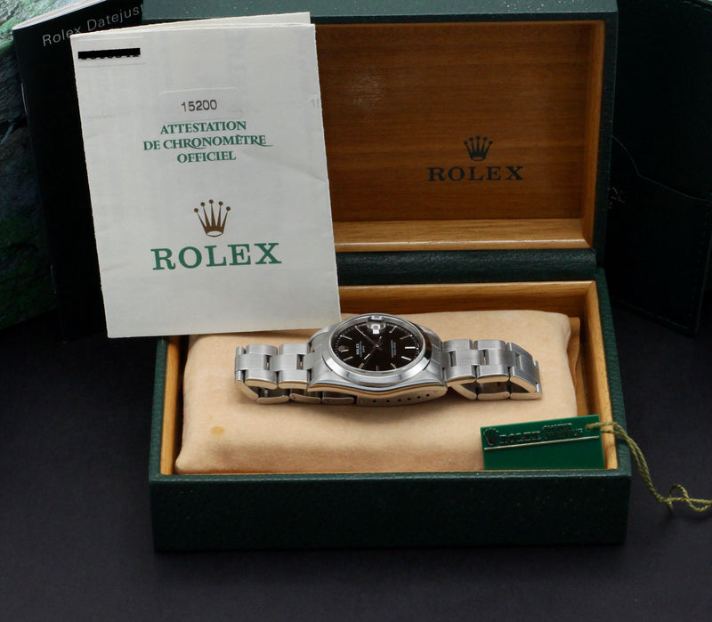 Rolex Oyster Perpetual Date 15200 - 2000 - Rolex horloge - Rolex kopen - Rolex heren horloge - Trophies Watches