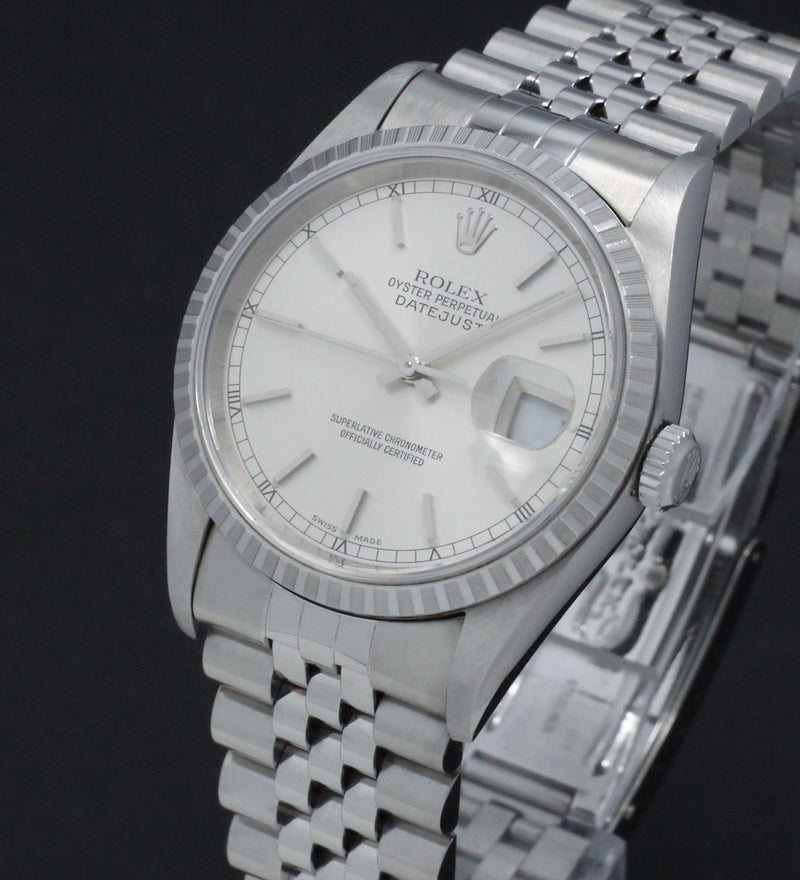 Rolex Datejust 16220 - 2002 - Rolex horloge - Rolex kopen - Rolex heren horloge - Trophies Watches