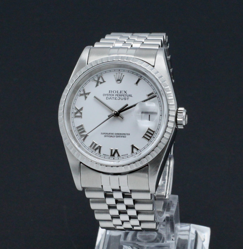 Rolex Datejust 16220 - 2001 - Rolex horloge - Rolex kopen - Rolex heren horloge - Trophies Watches