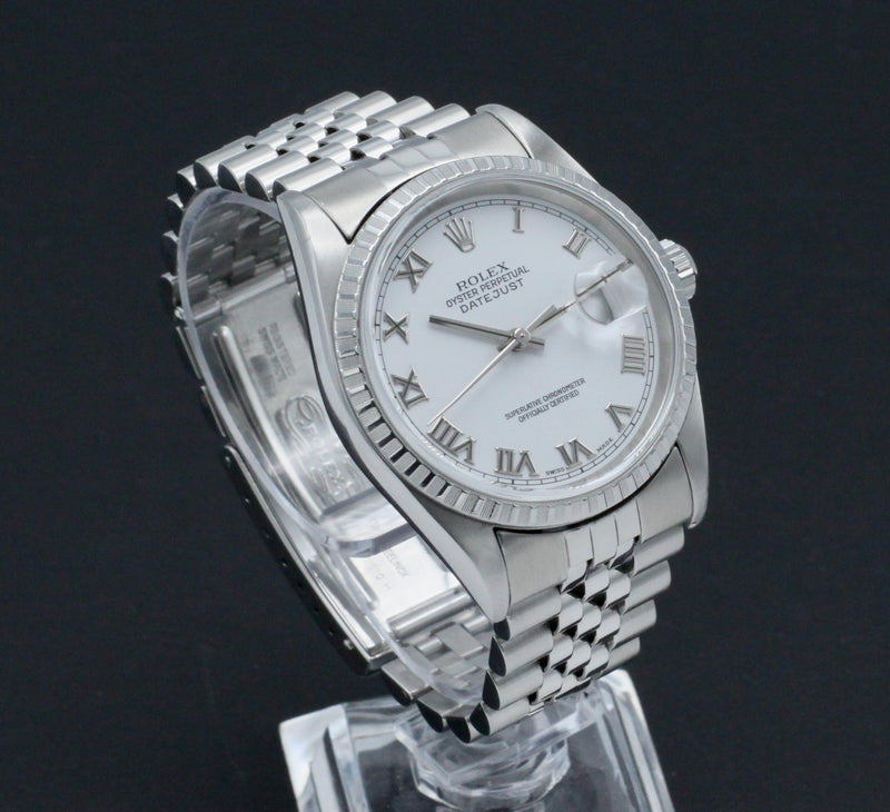 Rolex Datejust 16220 - 2001 - Rolex horloge - Rolex kopen - Rolex heren horloge - Trophies Watches