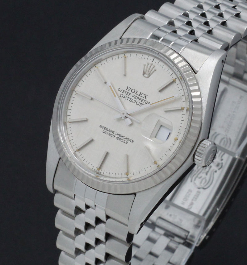 Rolex Datejust 16014 - 1984 - Rolex horloge - Rolex kopen - Rolex heren horloge - Trophies Watches