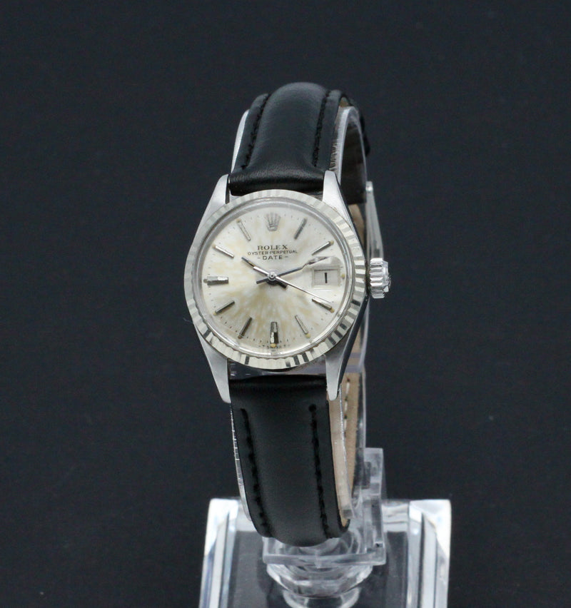 Rolex Oyster Perpetual Lady Date 6517 - 1966 - Rolex horloge - Rolex kopen - Rolex dames horloge - Trophies Watches