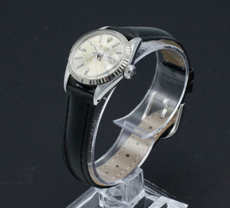 Rolex Oyster Perpetual Lady Date 6517 - 1966 - Rolex horloge - Rolex kopen - Rolex dames horloge - Trophies Watches