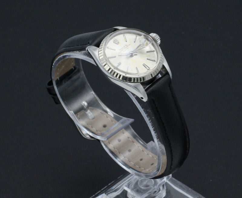 Rolex Oyster Perpetual Lady Date 6517 - 1966 - Rolex horloge - Rolex kopen - Rolex dames horloge - Trophies Watches