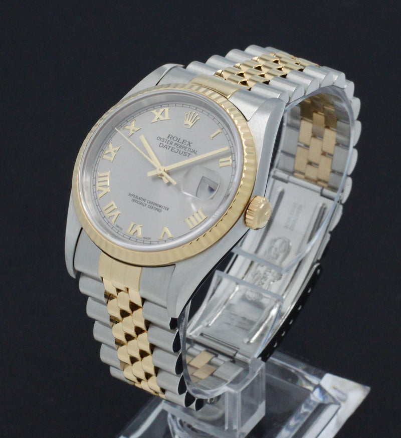 Rolex Datejust 16233 - 2006 - Rolex horloge - Rolex kopen - Rolex heren horloge - Trophies Watches