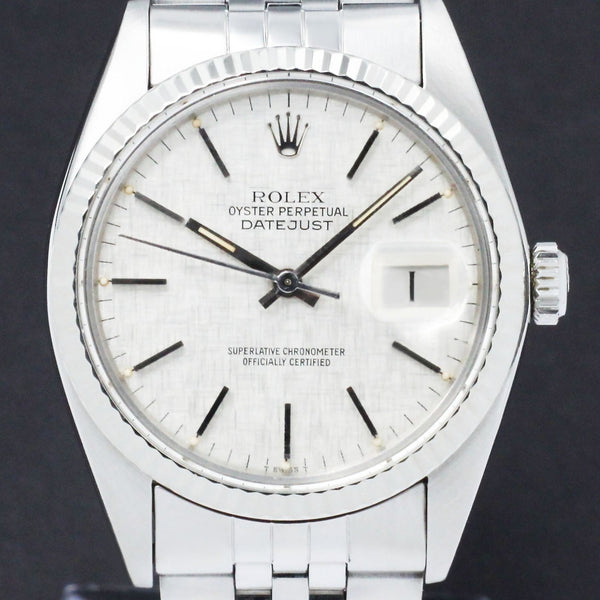 Rolex Datejust 16014 - 1981 - Rolex horloge - Rolex kopen - Rolex heren horloge - Trophies Watches