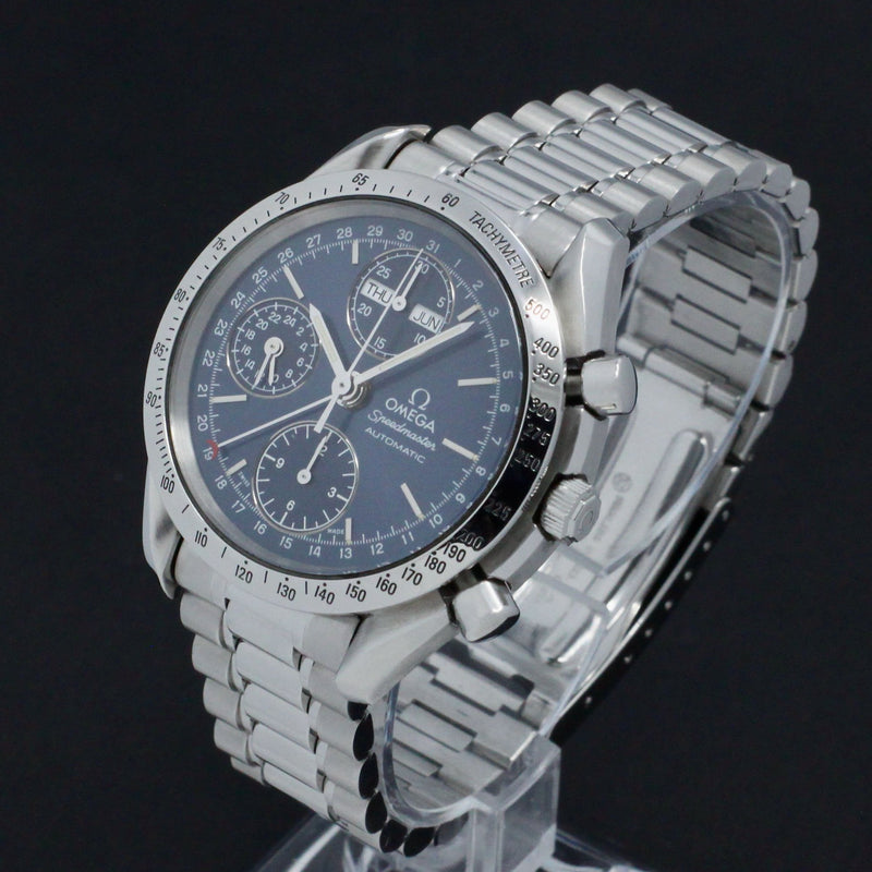 Omega Speedmaster Day Date 3521.80 - 1995 - Omega horloge - Omega kopen - Omega heren horloge - Trophies Watches