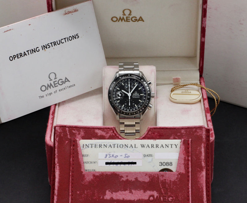 Omega Speedmaster Day Date 3520.50.00 - 1998 - Omega horloge - Omega kopen - Omega heren horloge - Trophies Watches