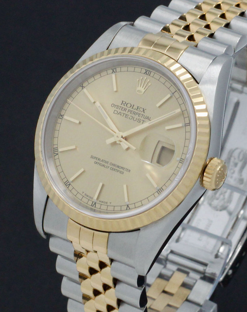 Rolex Datejust 16233 - 1991 - Rolex horloge - Rolex kopen - Rolex heren horloge - Trophies Watches