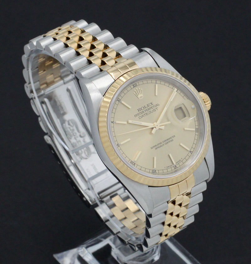 Rolex Datejust 16233 - 1991 - Rolex horloge - Rolex kopen - Rolex heren horloge - Trophies Watches