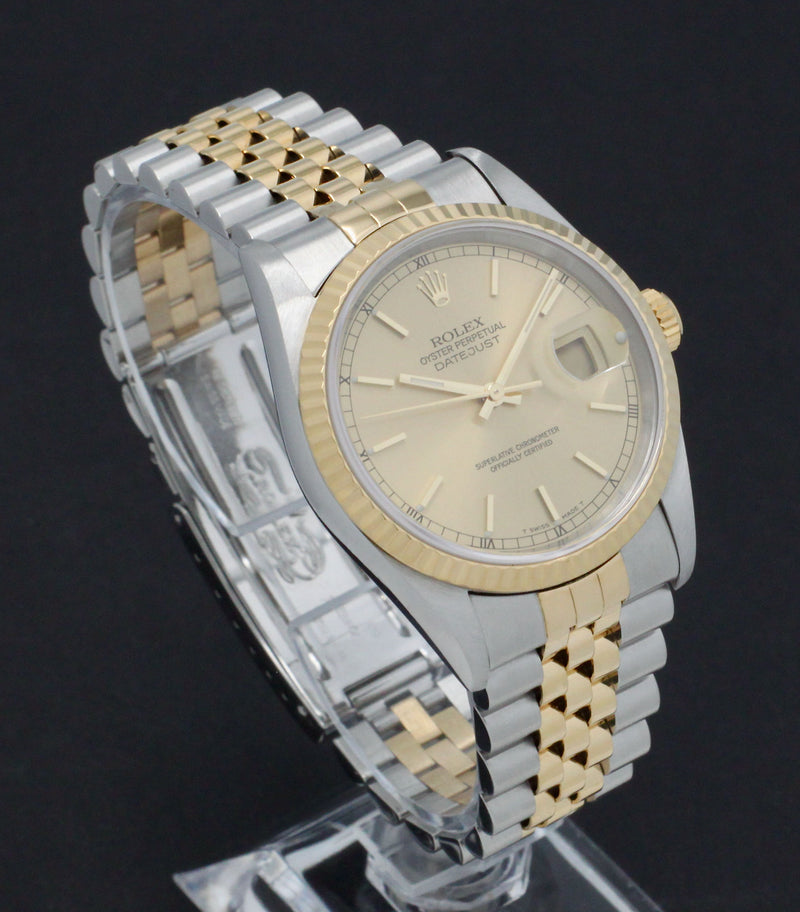 Rolex Datejust 16233 - 1991 - Rolex horloge - Rolex kopen - Rolex heren horloge - Trophies Watches