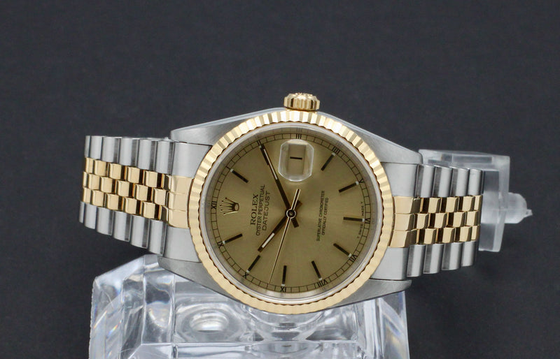 Rolex Datejust 16233 - 1991 - Rolex horloge - Rolex kopen - Rolex heren horloge - Trophies Watches