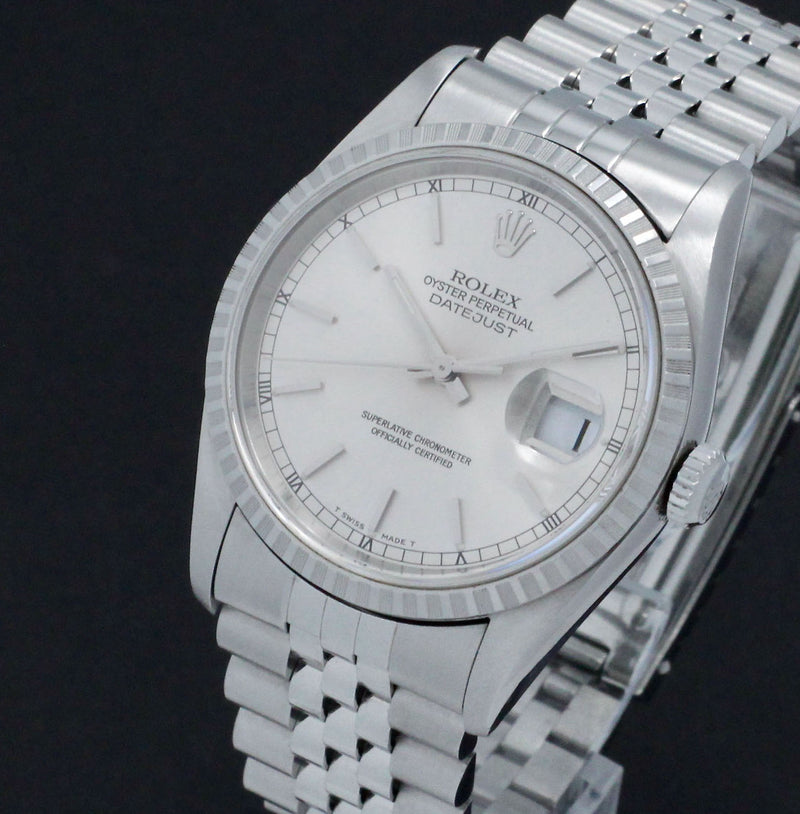 Rolex Datejust 16220 - 1998 - Rolex horloge - Rolex kopen - Rolex heren horloge - Trophies Watches