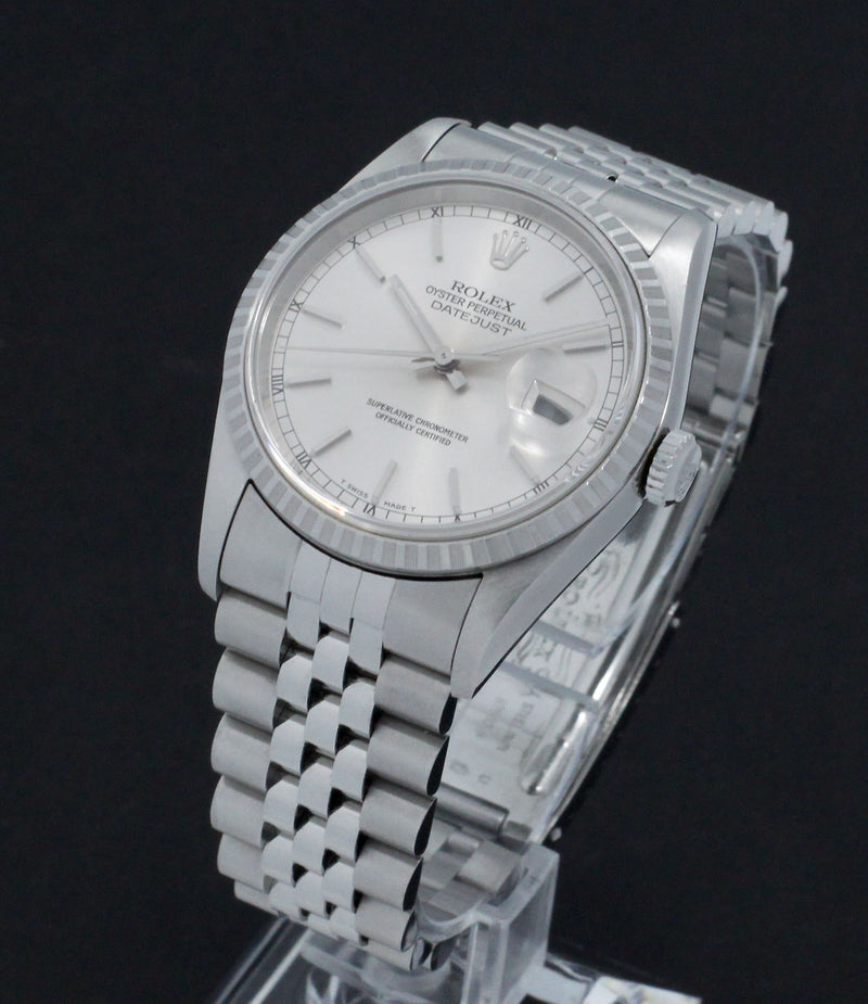 Rolex Datejust 16220 - 1998 - Rolex horloge - Rolex kopen - Rolex heren horloge - Trophies Watches