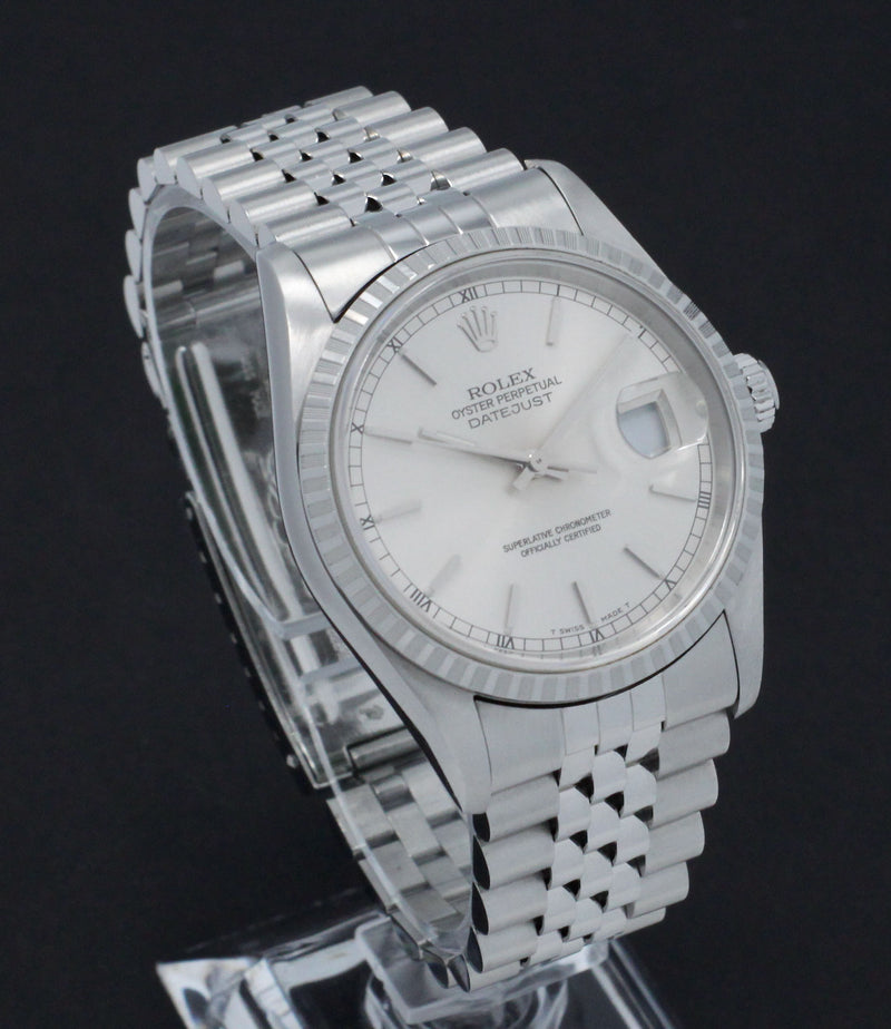 Rolex Datejust 16220 - 1998 - Rolex horloge - Rolex kopen - Rolex heren horloge - Trophies Watches