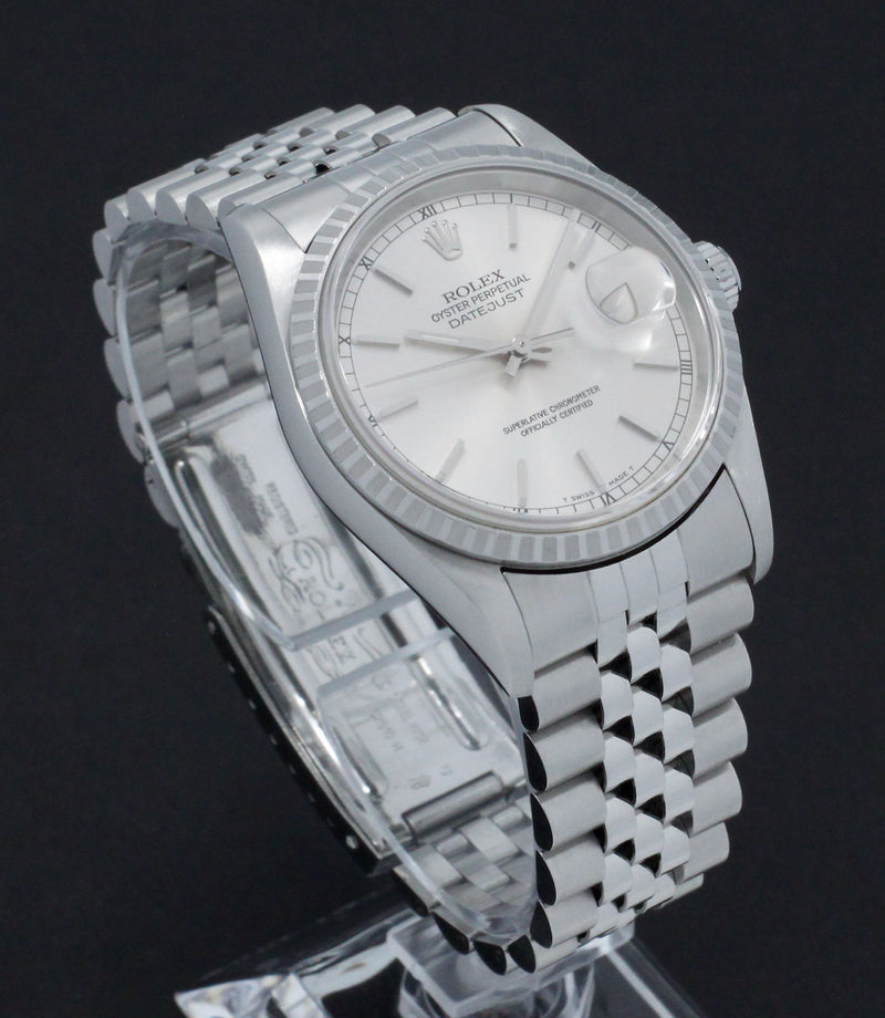 Rolex Datejust 16220 - 1998 - Rolex horloge - Rolex kopen - Rolex heren horloge - Trophies Watches