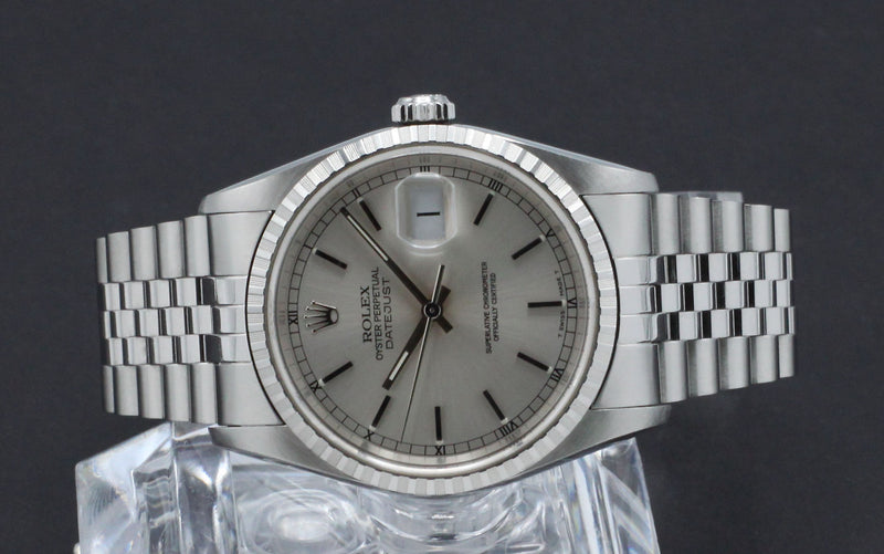 Rolex Datejust 16220 - 1998 - Rolex horloge - Rolex kopen - Rolex heren horloge - Trophies Watches