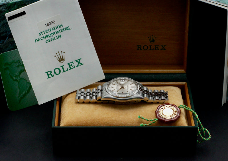 Rolex Datejust 16220 - 1998 - Rolex horloge - Rolex kopen - Rolex heren horloge - Trophies Watches