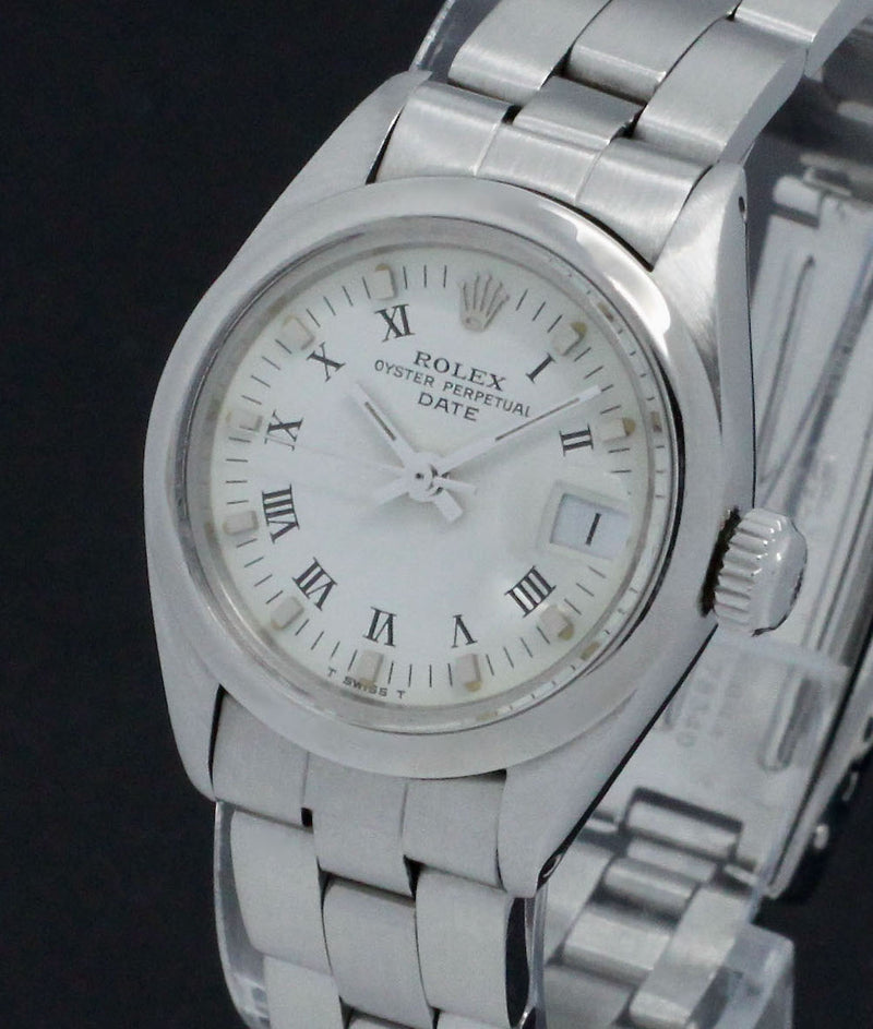 Rolex Oyster Perpetual Lady Date 6916 - 1980 - Rolex horloge - Rolex kopen - Rolex dames horloge - Trophies Watches